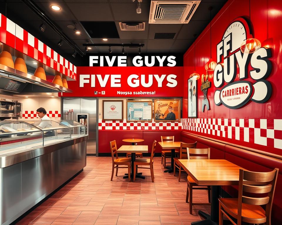 Five Guys: Venha fazer parte da Nossa Equipa saborosa!